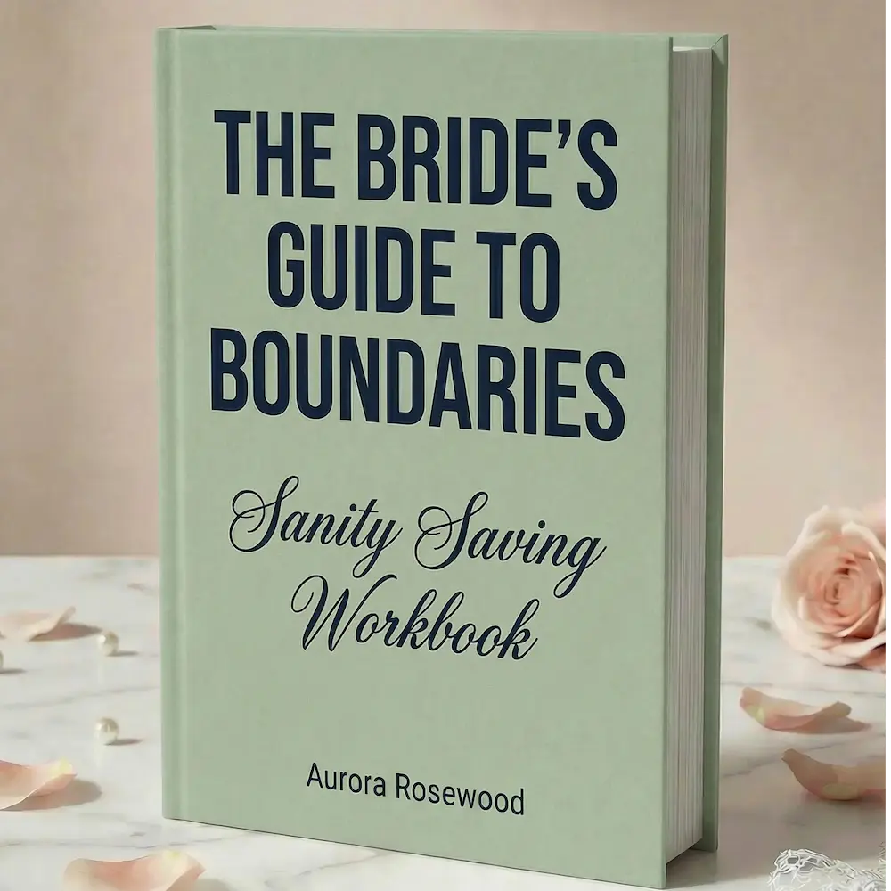 The Bride's Guide to Boundaries — Sanity Saving Workbook by Aurora Rosewood